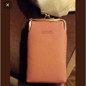 Carr Ken Purse/Crossbody color light plum,old rose- slightly used